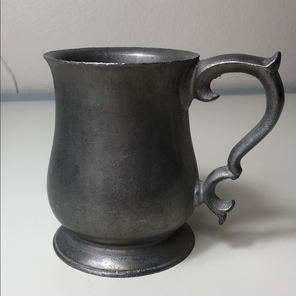 Vintage Pewter Tankard Noggin Beer/Ale Stein Mug Cup